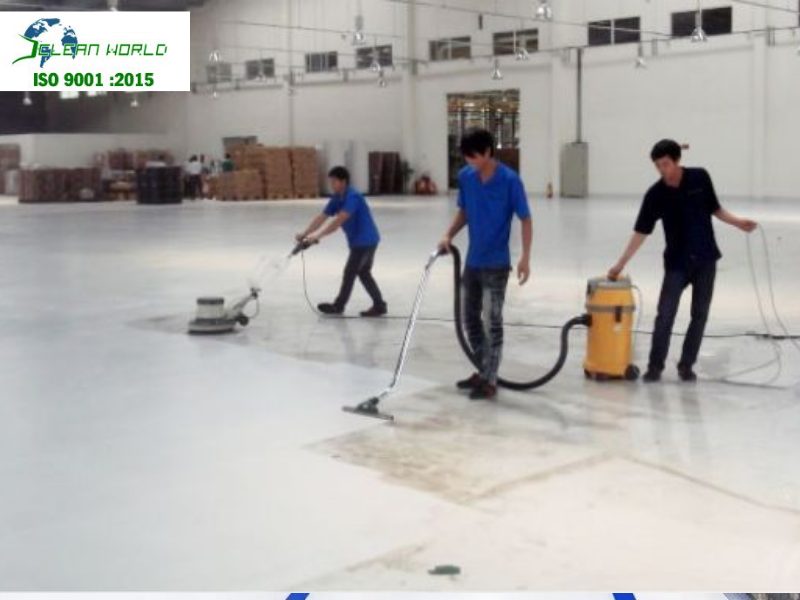 Dịch vụ vệ sinh nhà xưởng khu công nghiệp chuyên nghiệp, làm sạch toàn diện