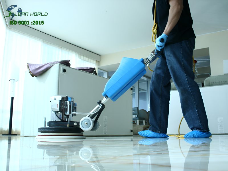 dịch vụ vệ sinh công nghiệp đánh bóng sàn đá