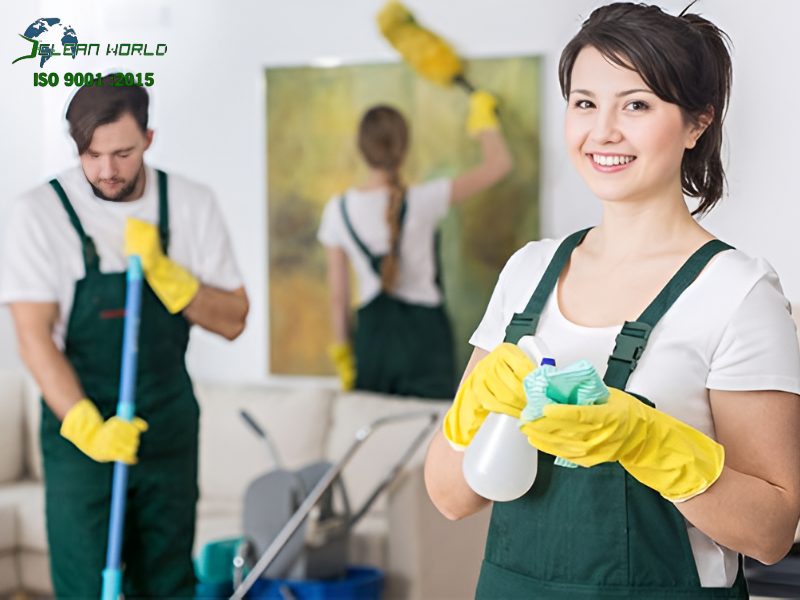 vệ sinh theo giờ cuối tuần văn phòng