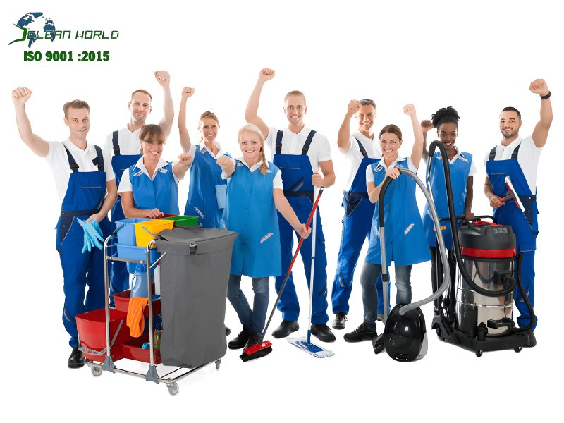 vệ sinh văn phòng sau sửa chữa