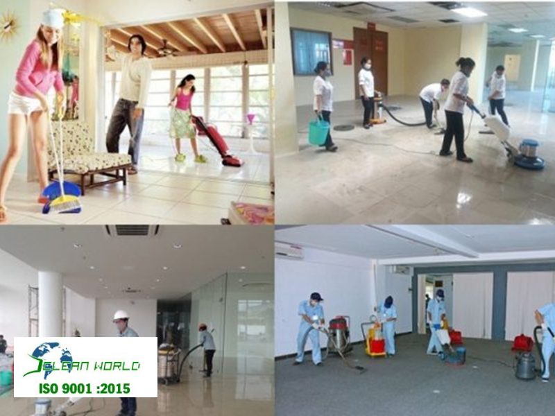 dịch vụ vệ sinh nhà công nghiệp 