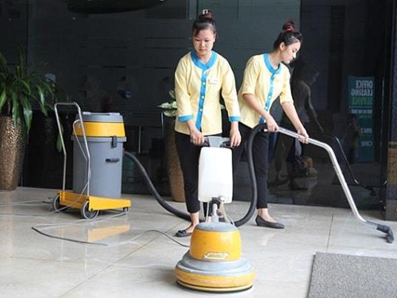  vệ sinh khu nhà chung cư