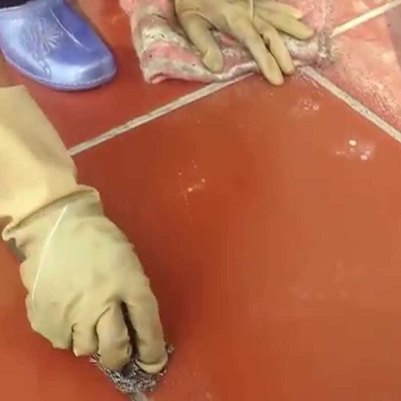 cách làm sạch gạch tàu