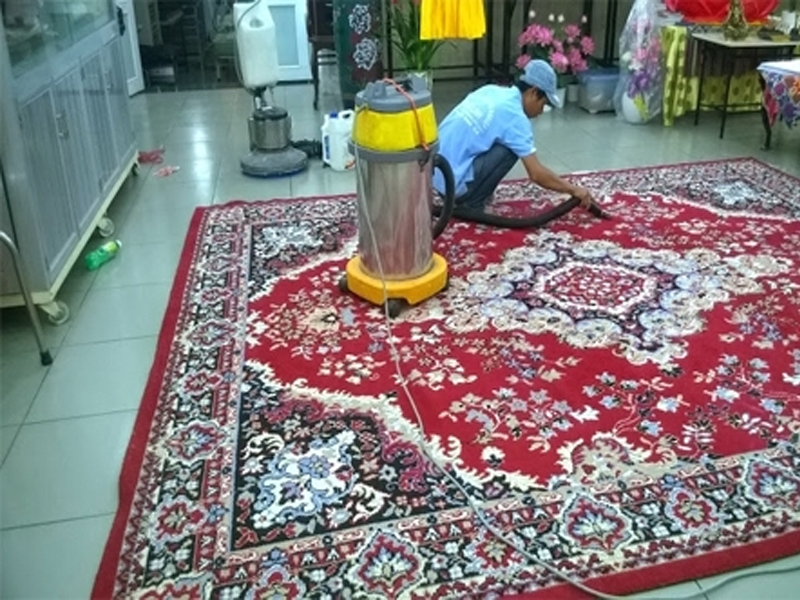 giặt thảm trang trí