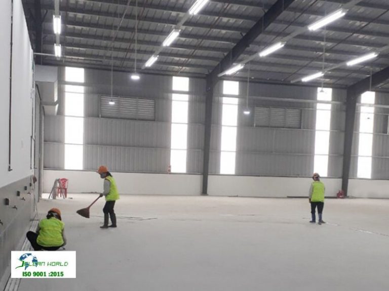 dịch vụ vệ sinh nhà xưởng tại Bình Dương