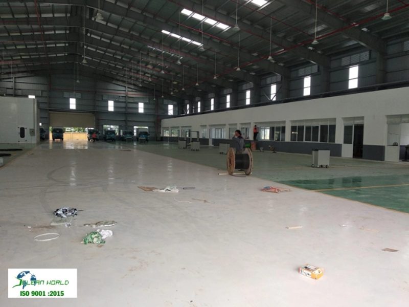 dịch vụ vệ sinh nhà xưởng tại Bình Dương 