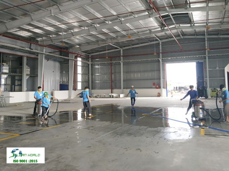 dịch vụ vệ sinh nhà xưởng tại Bình Dương 