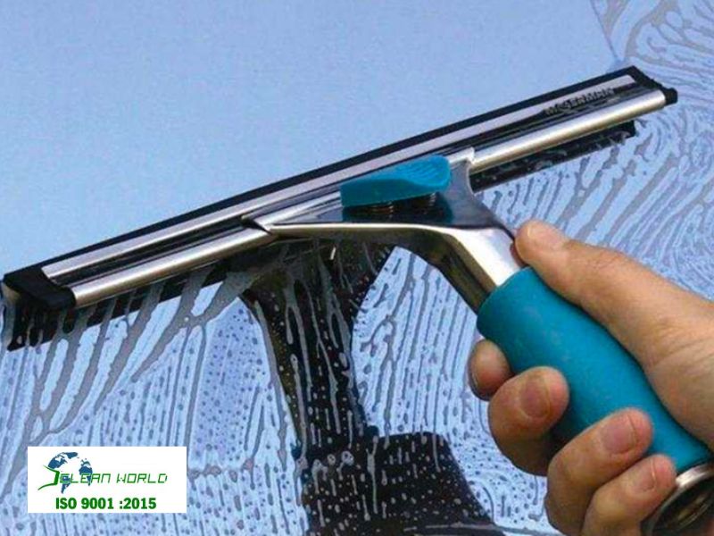 cách lau cửa kính sạch 