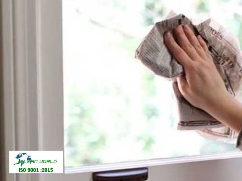 cách lau cửa kính sạch 