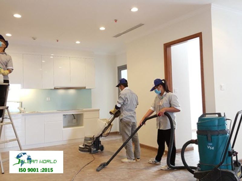 cách vệ sinh nhà mới xây