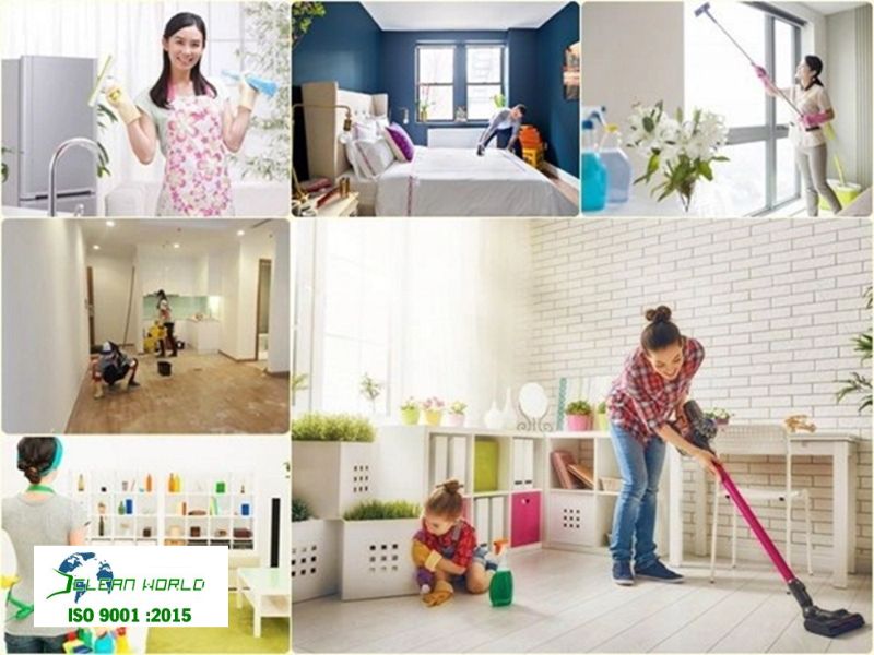 cách vệ sinh nhà mới xây