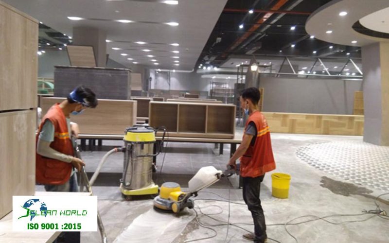 Dịch vụ vệ sinh công nghiệp theo giờ Bình Dương 