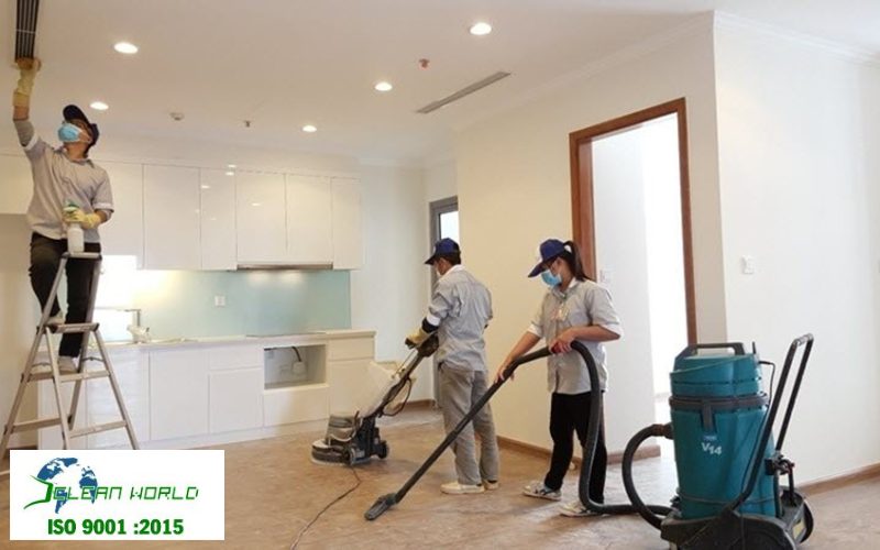 vệ sinh công nghiệp sau xây dựng Vũng Tàu 