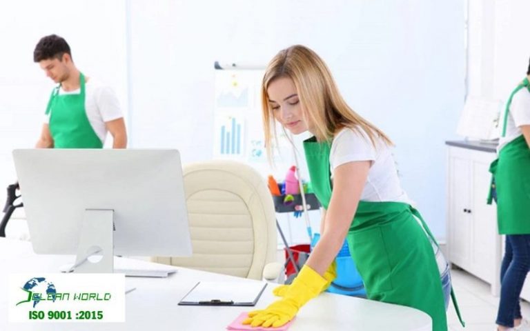 vệ sinh theo giờ cho tòa nhà văn phòng