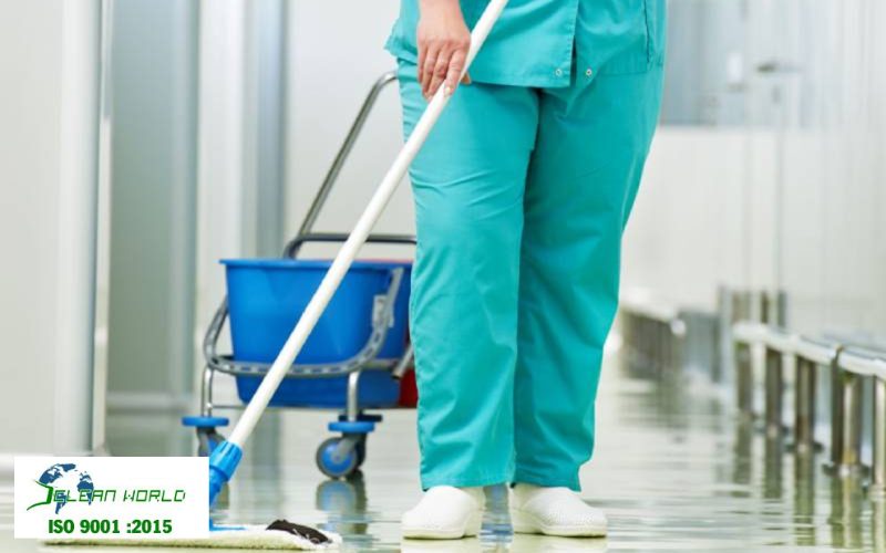 vệ sinh theo giờ cho tòa nhà văn phòng 