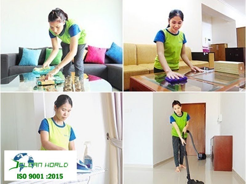 dịch vụ vệ sinh theo giờ quận Ninh Kiều Cần Thơ 