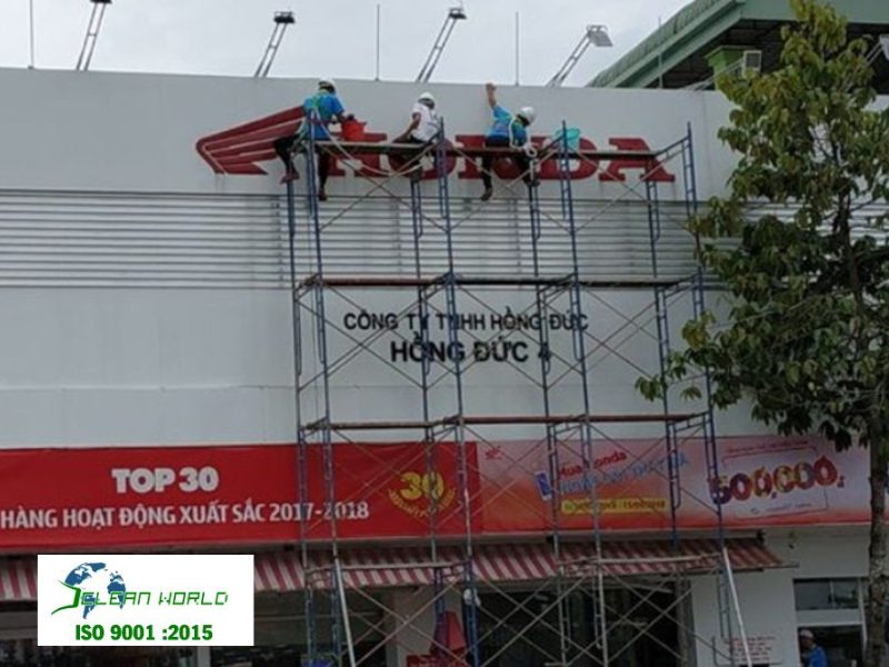 các phương pháp vệ sinh công nghiệp 