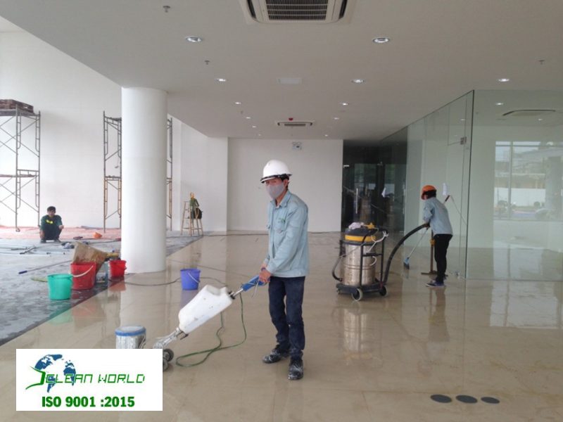 dịch vụ đánh bóng sàn 
