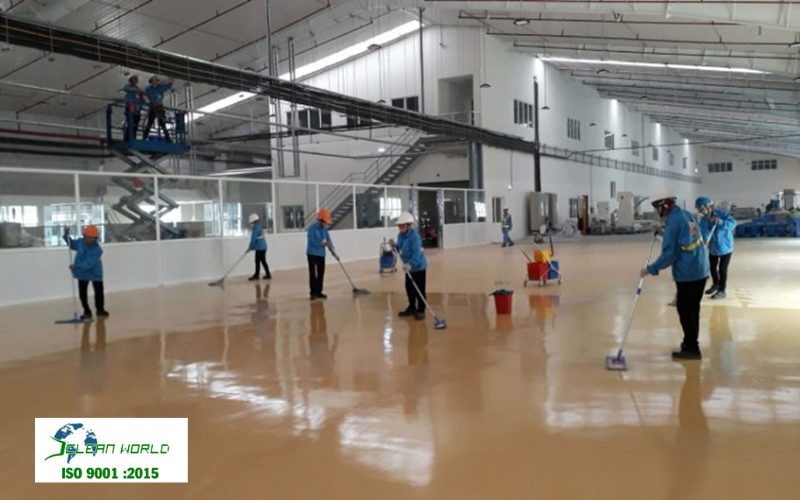 dịch vụ vệ sinh nhà xưởng