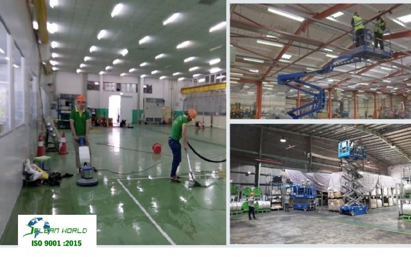  đơn vị chuyên vệ sinh sàn nhà máy 