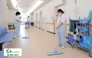 Vệ sinh bệnh viện đa khoa tại Long An