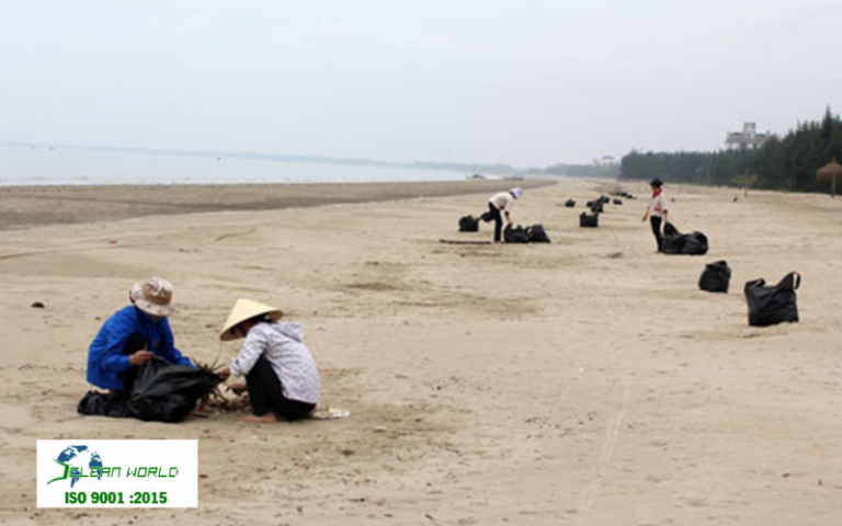 dịch vụ vệ sinh khu du lịch