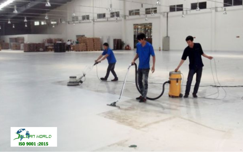 vệ sinh nhà xưởng sản xuất sơn