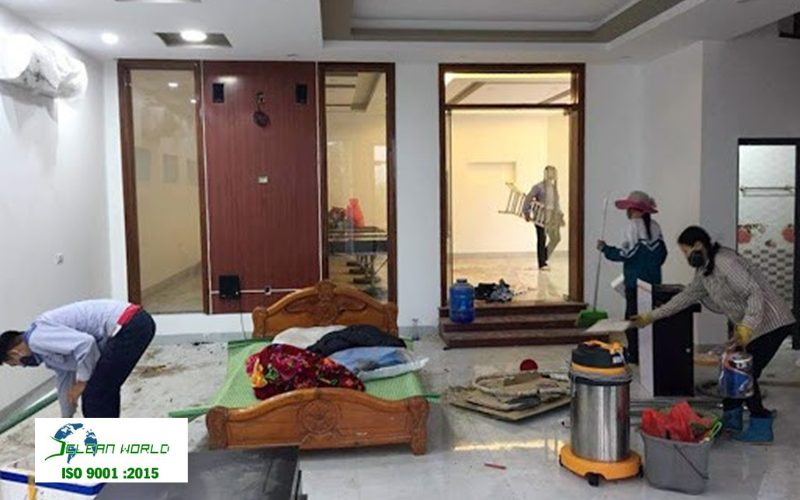 dịch vụ vệ sinh sau xây dựng tại Cần Thơ 