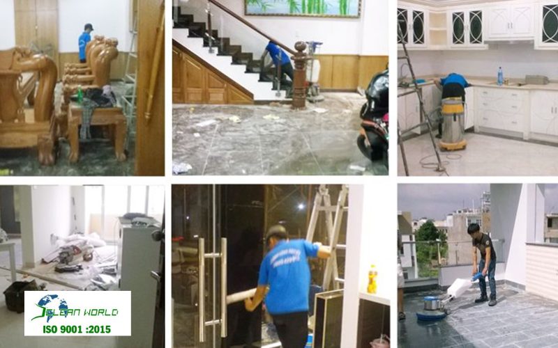 dịch vụ vệ sinh sau xây dựng tại Cần Thơ 