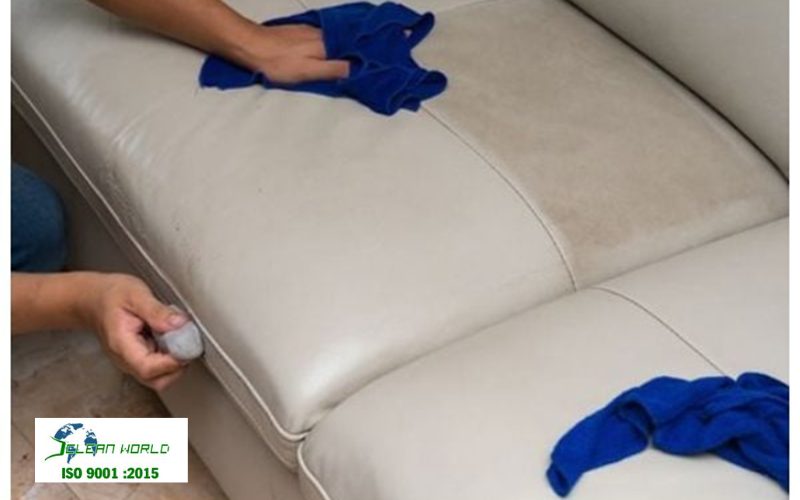 Cách tẩy xóa mực bút bi trên ghế sofa da 