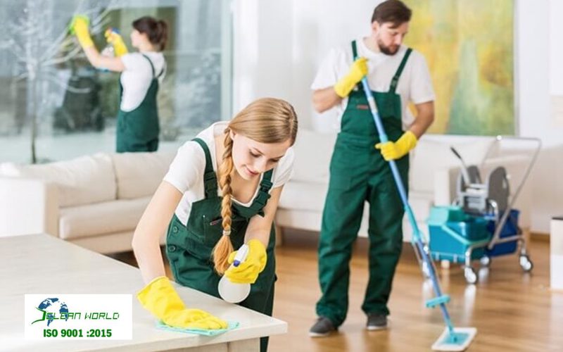 dọn vệ sinh sau sửa nhà