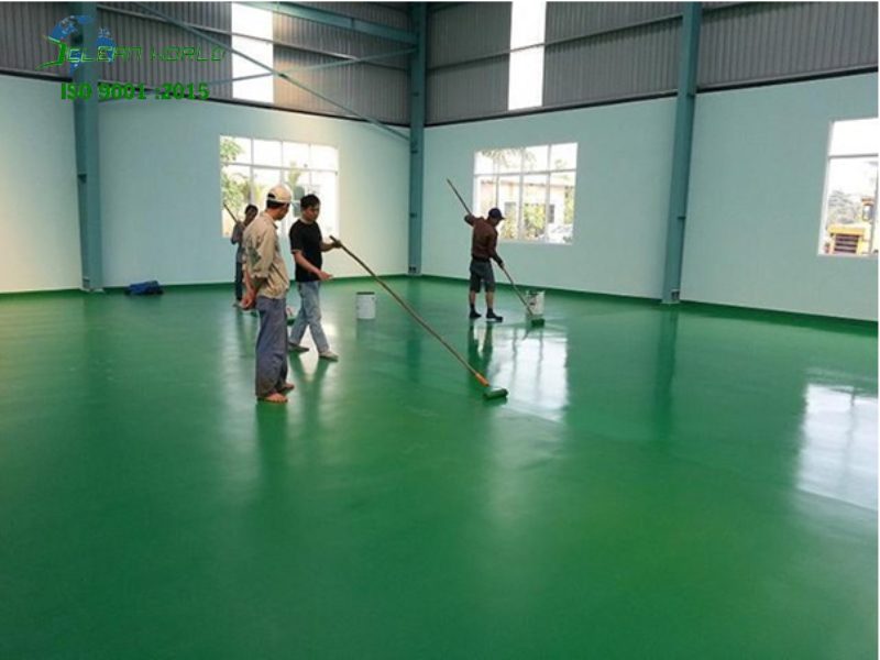 Hướng dẫn vệ sinh sàn Epoxy cho nhà xưởng chi tiết từ A-Z vệ sinh sàn epoxy cho nhà xưởng