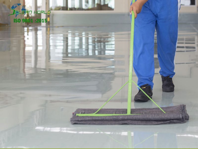 Hướng dẫn vệ sinh sàn Epoxy cho nhà xưởng chi tiết từ A-Z vệ sinh sàn epoxy cho nhà xưởng