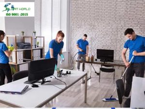 Dịch vụ vệ sinh văn phòng theo giờ uy tín tại Thế Giới Sạch ve sinh van phong 1