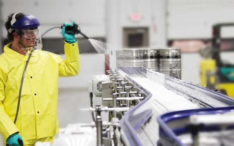 vệ sinh nhà máy sản xuất