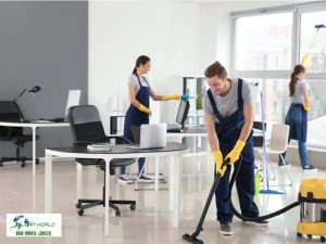 vệ sinh văn phòng cuối tuần