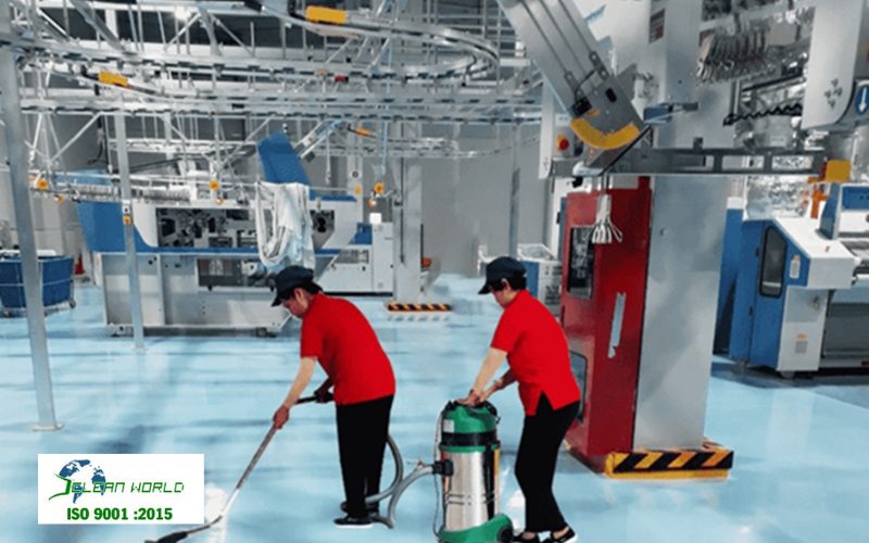 dịch vụ làm sạch nhà xưởng 