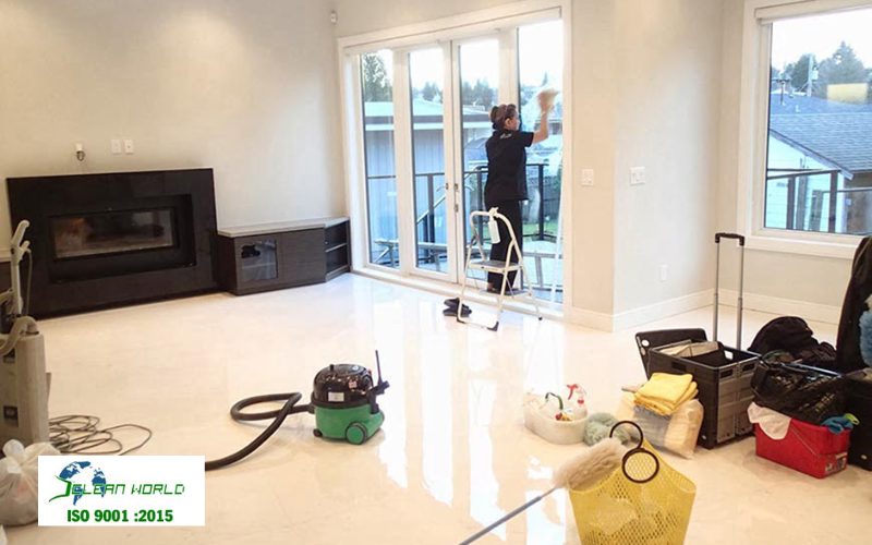 vệ sinh công trình hoàn thiện 