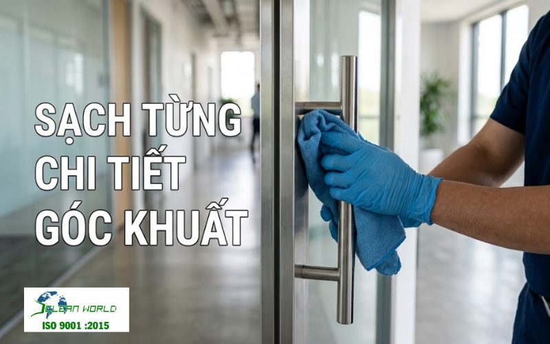 dịch vụ vệ sinh hành lang văn phòng 