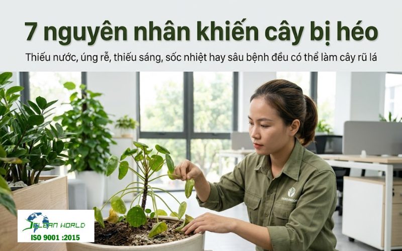 hướng dẫn cứu cây bị héo 