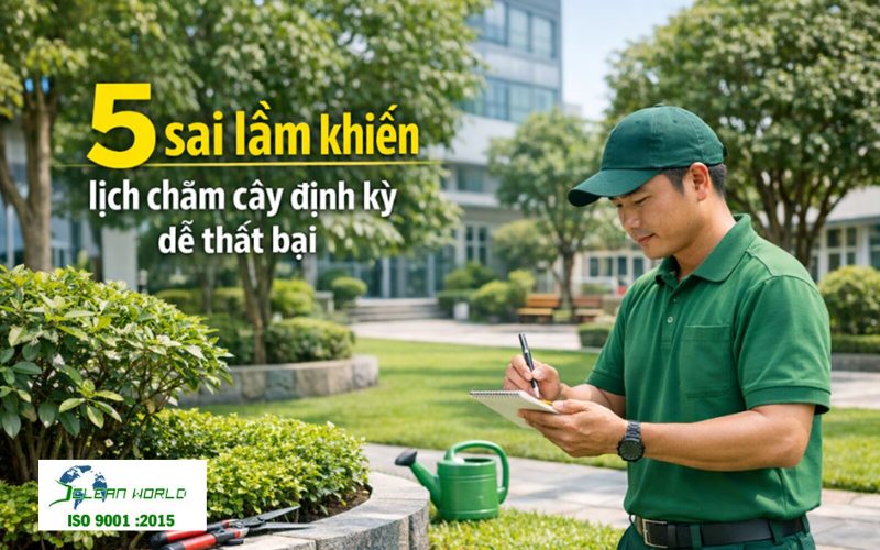 hướng dẫn lập lịch chăm cây định kỳ 