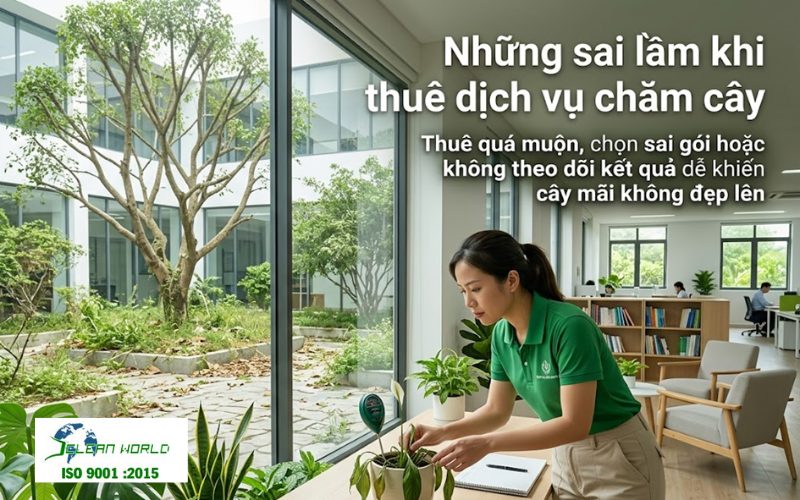 kinh nghiệm thuê dịch vụ chăm cây 