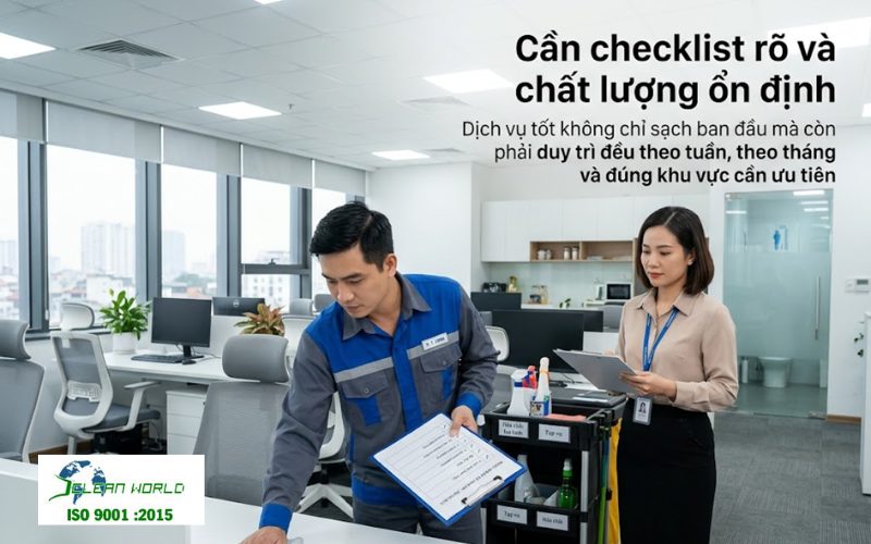 kinh nghiệm thuê tạp vụ cho văn phòng 