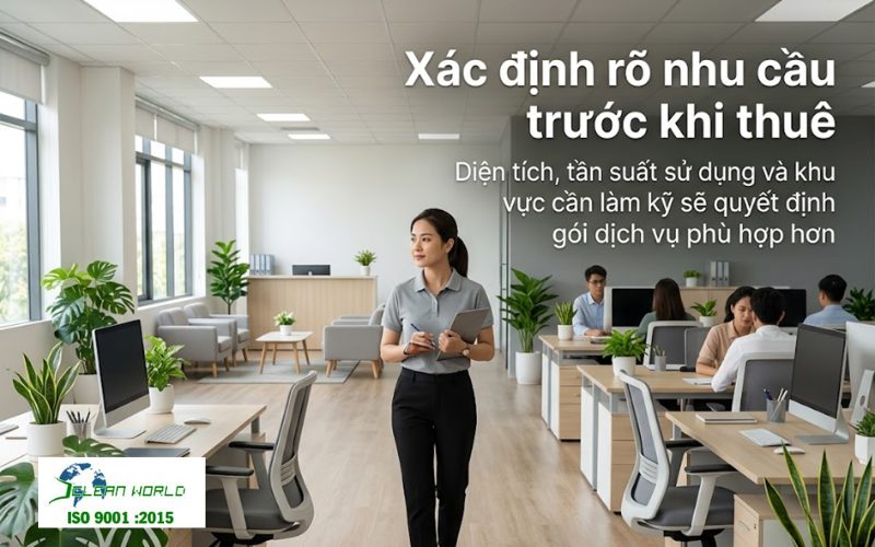 kinh nghiệm thuê tạp vụ cho văn phòng 